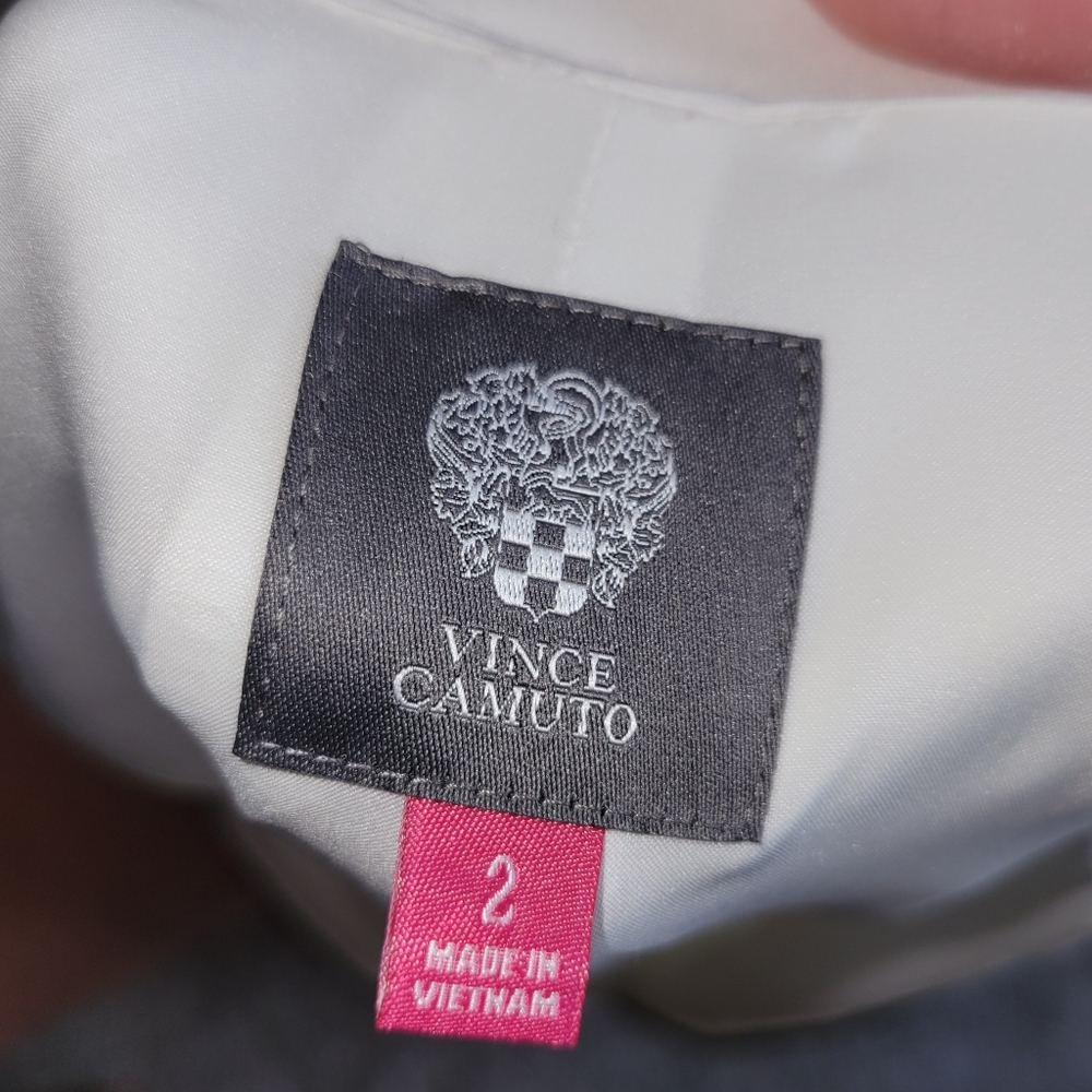 Vince Camuto White Sleeveless Dress - Picture 6 of 14